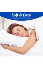 King Bed Sheet Set Light Blue – 4 Piece Bedding Set, 270 × 260 cm