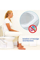 Disposable, Waterproof & Non Flushable Toilet Seat Covers (Pack of 50)