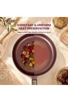 16-Piece Non Stick Cookware Set, Dishwasher Safe, PFOA & PFOS Free, Wine Red