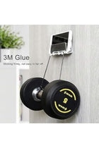 Wall Mounted Adhesive Key Holder With Phone Holder