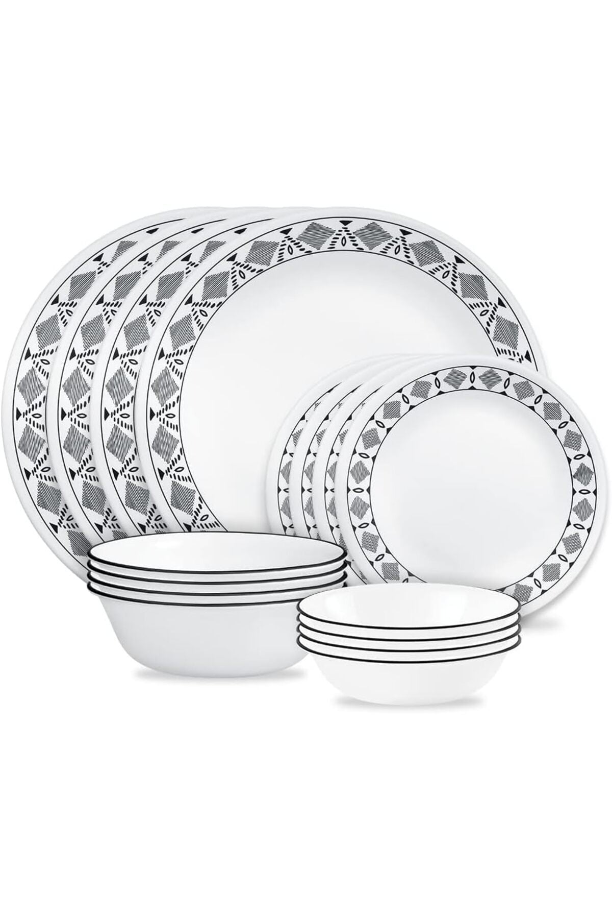Cusco 16pc Dinner Set, Chip & Break Resistant