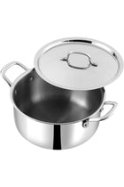 SMART TRIPLY CASSEROLE WITH STAINLESS STEEL LID - 20 CM, 3.5 LTR