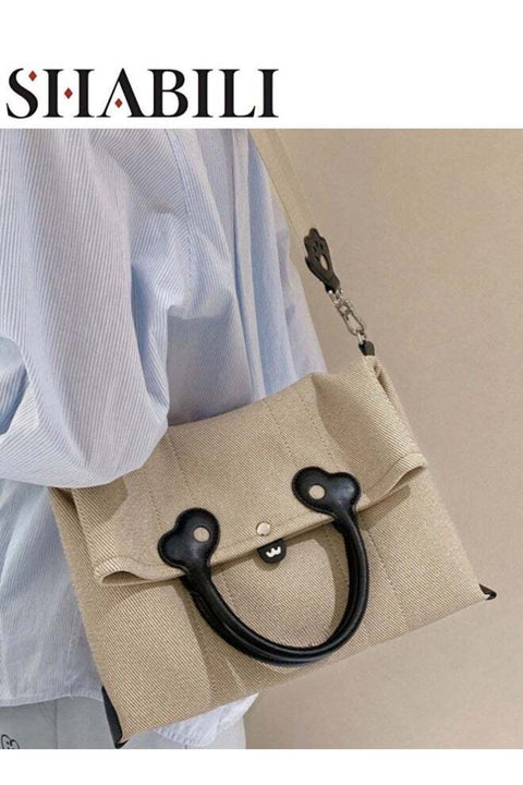 Women's Canvas Shoulder Bag, Large Capacity Crossbody Bag Handbag Tote Bags Clutch Bag
