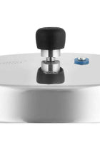 Deluxe Plus Aluminium Pressure Cooker Compatible with Gas Stovetop & Induction Stovetop 3Liters