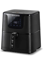 BLACK+DECKER Air Fryer 7 Preset Programs Digital Control Panel 1700W 5.8L Black AF700-B5