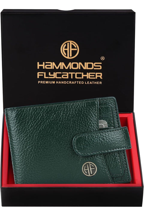 RFID Protected Brown Nappa Leather Wallet for Men
