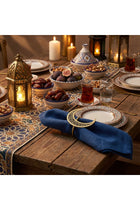 3 Piece Moon Napkin Ring - Gold