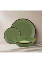 30 Pcs Melamine Dinner Set Green – Classic Collection