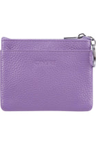 Genuine Leather Purse for Women with Keyring