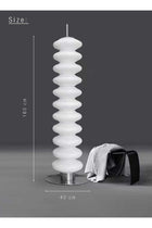 Large Acrylic Floor Lamp Rock Candy Standing Lamp Decor Lighting LED 3 Colour Adjustable White