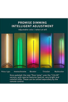 Remote Control LED Light Corner Lamp Multicolour