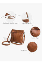Women’s Retro Large Capacity Shoulder Bag, Ladies PU Handbag Carry Bag for Daily Commuting and Travel