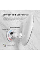 Magnifying Mirror with Light with comb –10x Magnification 3 Light Modes Makeup Mirror with Suction Cups – Lightweight Lighted Mirror – Smooth and Easy Install – 360 Degree Swivel Joint.