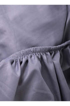 Grey Complete Duvet Cover Set For Single Bed With Fitted Sheet