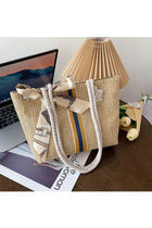 Women Straw Woven Shoulder Bag Summer Beach Travel Crossbody Handbag Classics Satchel Purse Woven Handbags