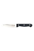 Serrated Utility Pointless Knife Black/Silver 5inch