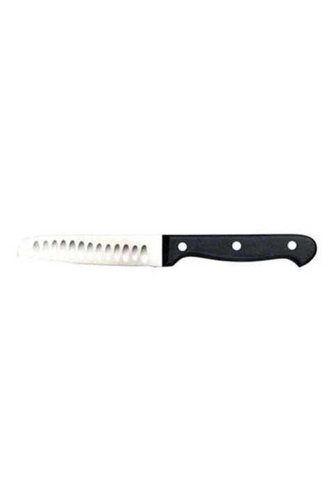 Serrated Utility Pointless Knife Black/Silver 5inch
