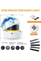 Gifts for 3-8 Year Old Boys Star Night Light Kids Lights Projector Girls Toys Constellation Rotating Baby Home Decoration Birthday 5 Sets of Film