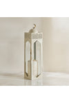 Fanous Celeste Metal Tealight and Taper Lantern - 43 cm