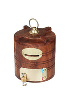 Wooden Money Box for Kids, Gifting, Wooden Money Box with Lock Piggy Bank (Water Tank Shape)