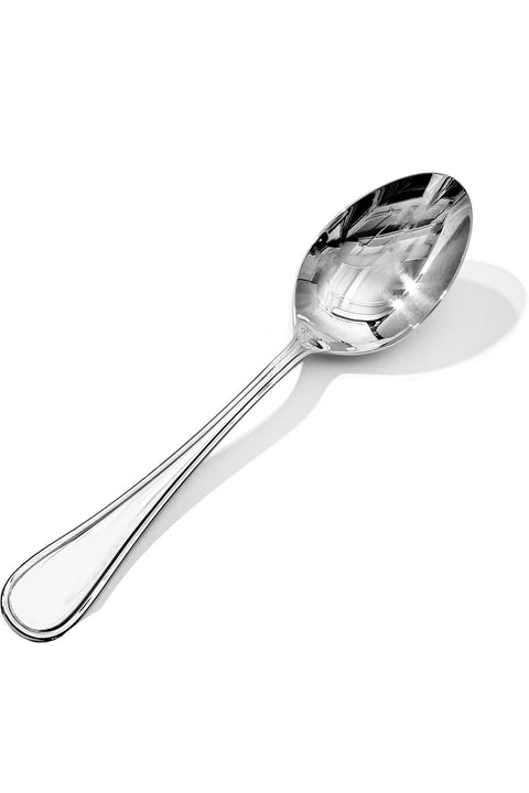 4-Piece Teardrop Dinner Spoons (8.14 inch) – 18/10 Stainless Steel Spoon Set, Premium Table Spoons for Home, Kitchen & Restaurant – Mirror Polished, Dishwasher Safe