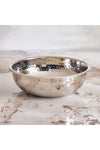 Hammered Metal Decorative Bowl - 27 cm