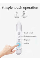 LED Floor Lamp, 2-in-1 Dual Use Eye Protection Touch Standing Lamp Table Lamp, 3 Color & Stepless Dimming LED Floor Lamp with Clip