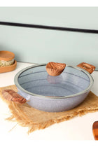28 cm Aluminum Wokpan with Nonstick Granite Coating DC3334