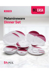 54 Piece Melamine Ware Dinner Set