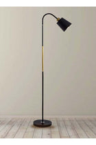 Modern 135cm Floor Lamp, Adjustable Neck, 12W Smart LED with App & Remote, Dimmable Reading Light, UK Plug for Living Room & Bedroom