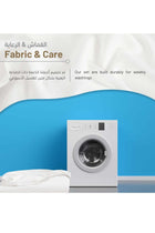 Bedding Fitted Sheet 3-Pcs King Size Solid Bed Sheet Set Fits(180x200CM) With Pillowcases And 35 CM Extra Deep Brushed Microfiber Bed Sheet