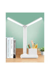 LED Lamp, Table Lamp For Computer/Desktop, Rechargeable, Eye-Caring, Touch Control With USB Charging Port