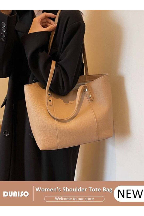 Women's Shoulder Tote Bag Faux Leather Handbag for Women Large Capacity Messenger Bag