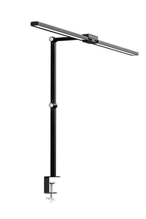Multifunctional 180 LEDs Desk Lamp With Double-Head Clip-On Folding Design Lamp