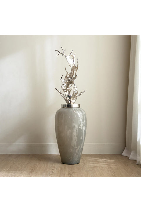 Huda Metal Vase - 105 cm