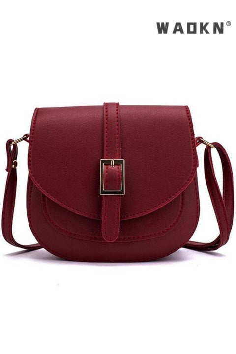 Women's Fashion Solid Color Shoulder Bag, Girls' Simple Small Bag Messenger Bag Mobile Phone Bag Coin Purse