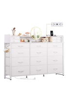 Dressing Model with Electric 16 Drawers for inside Home Room Storage Cabinet 59.06" inches With White Color
