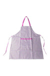 Printed Multipurpose Apron Pink One Size
