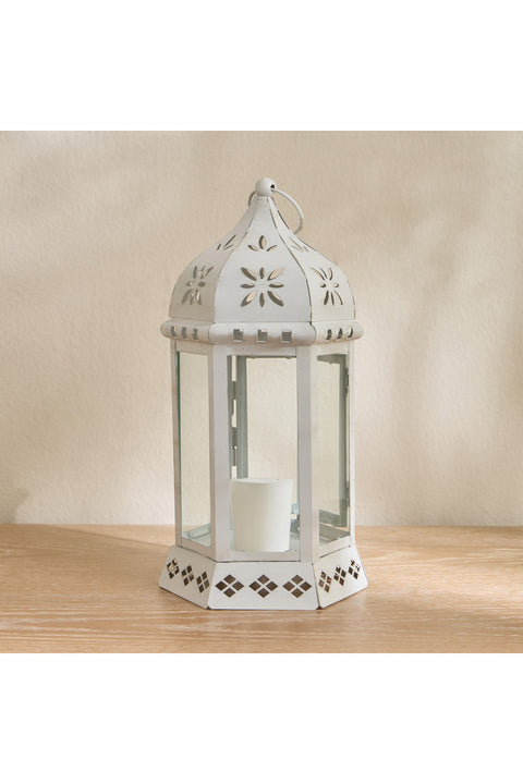 Blazent Stainless Steel Lantern - 27 cm