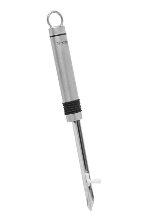 Eco Stainless Steel Kusa Peeler With Larding Pin, Silver Silver