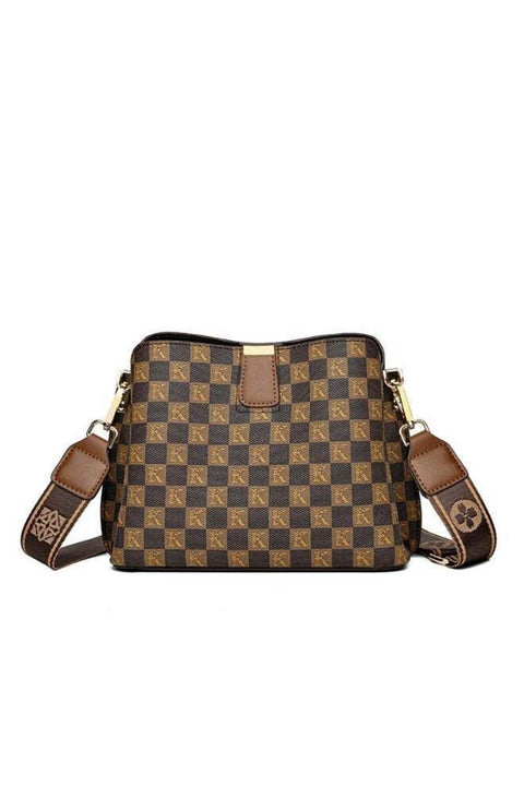 Kiffiyeh Women Soft PU Crossbody Bag PU, New Style, Cross-Shoulder, Large Capacity, Fashionable and Simple