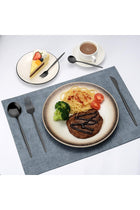 Black Silverware Set 20-Piece, Stainless Steel Flatware Set Service for 4, Unique Utensils