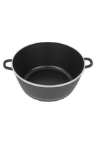 36 cm Die Cast Casserole- DC3204 Non Stick Aluminum Cookware with Non Stick Coating, Compatible with Hot Plate, Halogen, Gas Cooktops with Tempered Glass Lid