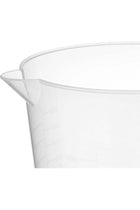 Transparent Measuring Pot With Handle White 1Liters