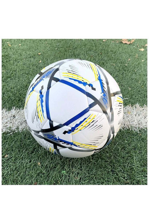Unisex-Adult Training Football Soccer Ball Size 5 with Excellent Bounce, Shape Retention & Durable Design for Long-Lasting Play