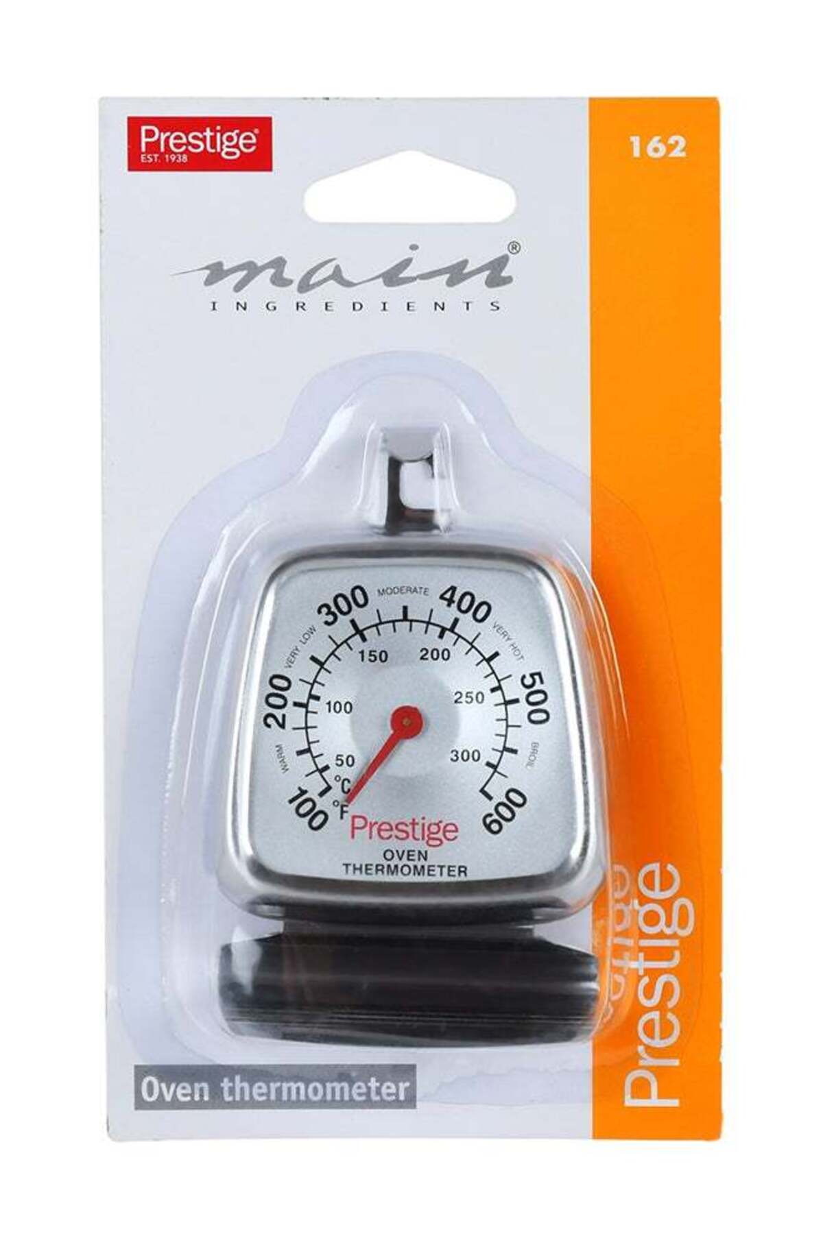 Oven Thermometer, Durable, High Accuracy, Wide Temperature Range-Silver Silver ‎3x15.6x9.6cm
