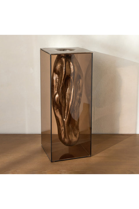Dahab Metal Floating Vase - 52 cm