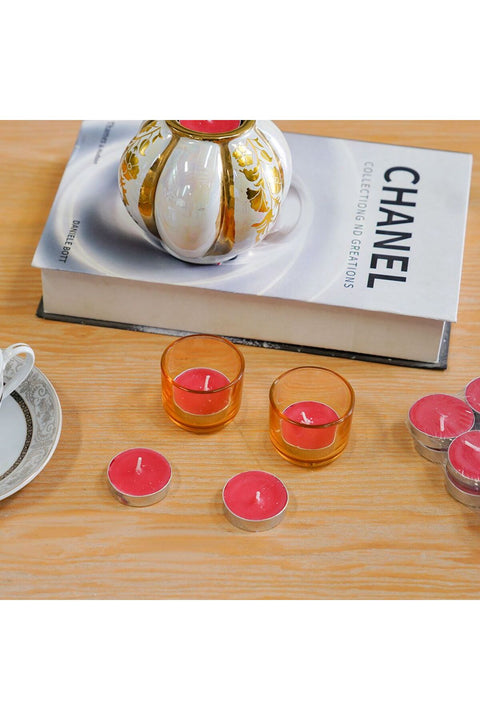 50 Pc Scented T Light Candle Cherry Blossom