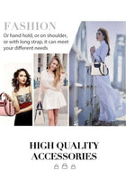 Women's Versatile Contrast Color Crossbody Bag, Ladies Large Capacity Shoulder Bag Handbag Tote Bags Clutch Bag