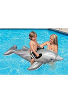Lil Dolphin Pool Float - Grey 69x26inch